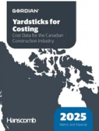 Yardsticks for costing 2025